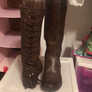 Little girls riding boots. Size 1.